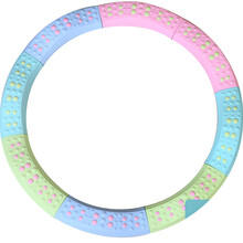 塑料脚踩触觉平衡板儿童感统训练器材幼儿园独木桥玩具幼儿园感统训练器材 新款8曲