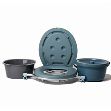 助行器脚垫 助行器轮子 雪橇防滑脚垫 便桶套装 助行器坐便椅马桶椅配件（雅德配件 均可使用） 助行器 坐便椅 便桶套装