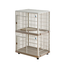 爱丽思IRIS狗笼子 中大型犬小型犬狗笼环保树脂豪华泰迪金毛 662驼色