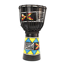 STEELHAMMER非洲之星芒果系列印尼整木雕刻10英寸 山羊皮非洲鼓丽江手鼓金杯鼓文艺清新网红 M7