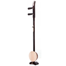 FLOFAIR牌 黑檀木 秦腔歌剧中音 卷头初学演奏板胡乐器 BH-04 老椰壳 梧桐木面板 道情板胡