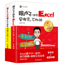 Excel跟卢子一起学：技巧精髓+函数公式应用（全彩版+视频讲解