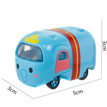 多美卡迪士尼合金车 男孩女孩儿童玩具汽车卡通玩具车翻滚萌宠滑行车婴儿学爬行 2岁宝宝按压早教益智 834915 小飞象小汽车