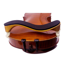 青歌P22 小提琴肩托 儿童实木海棉中提琴垫肩垫腮托4/43/41/21/4 大弧度枫木肩托 1/2 (+小提琴弦一套)