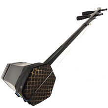 FLOFAIR黑檀木材质 京剧 初学 演奏 京二胡 拉弦 乐器 西皮二黄 可选 JRH-02 木二黄京二胡