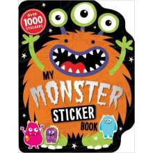 Shaped Sticker Books My Monster Sticker Dude