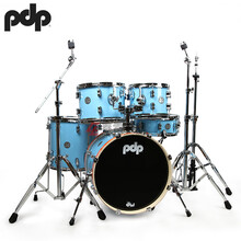 DW PDP Concept Stage概念舞台系列5鼓架子鼓爵士鼓成人儿童 赠送全套镲片 20”底鼓 蓝鼓桔圈