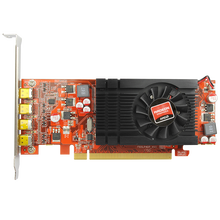 九魂专业多屏显卡一机拖4屏接口齐全minidp可转VGA\DVI\HDMI\直出无需转接更稳定 HD7600 4mdp 2GD5 MINDP 转DVI含线套装