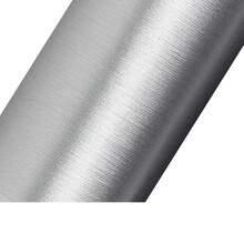 车上生活 汽车改色膜车内饰贴纸车贴金属拉丝冰膜汽车内饰汽车贴纸改色膜中控台贴膜改装车贴纸 金属拉丝  银色 50厘米*1米