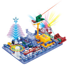 电学小子电子积木电路益智玩具男女孩6岁以上拼装积木STEAM编程玩具新年礼物 电子科学旗舰版