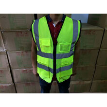 反光衣反光背心 骑行反光马甲夜间警示安全衣 高速安全反光服