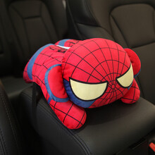 赛霸奥 车载卡通创意纸巾袋汽车扶手箱抽纸盒车用椅背遮阳板挂式可爱内饰用品 蜘蛛