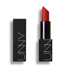 韩国UNNY悠宜黑管唇膏釉烂番茄色脏橘色不易脱色唇彩染唇黑管磁吸口红女哑光雾面口红 M03正红色【口红】