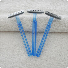 赞晨 酒店宾馆一次性剃须刀旅行户外便携式剃须刀双层不锈钢刀片3g剃须膏 无膏100支