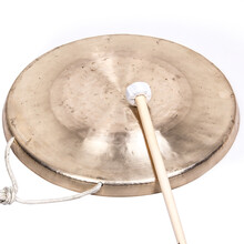 艾牧 牌金属 材质 京剧 戏曲 演奏  铜 锣 音质 高 中 低 虎音 铜锣 三句半 打击乐 200苏锣