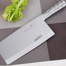 十八子作菜刀单刀家用厨房切菜刀斩切刀切肉刀阳江正品刀具 大号