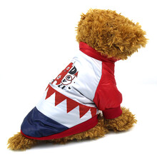 康贝尼狗衣服泰迪比熊贵宾博美小狗衣服小型犬背心宠物用品 小怪兽棉袄 S