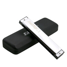 Easttop 东方鼎 T21 专业高级演奏21孔复音口琴 嵌入式盖板 #C/降D-预定