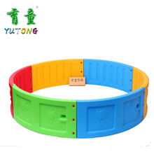 育童儿童游戏围栏宝宝婴儿爬行安全护栏学步栅栏幼儿爬行游戏围栏球池 圆形海洋围栏球池