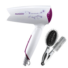 飞科（FLYCO） FH6257电吹风机家用大功率可折叠冷热吹风筒1200W 标配+气垫梳套装