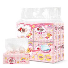 心相印餐巾纸 婴儿系列 抽纸 3层30抽*12包（两款包装随机发货）