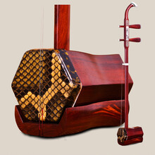 依之木 康伯宁 紫檀越胡 非洲小叶紫檀/红木 主胡越剧二胡 手工工制作 赠送琴盒专业配件