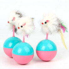 憨憨宠 猫玩具 猫猫互动玩具逗猫棒猫抓板剑麻绳 猫咪玩具猫薄荷 宠物玩具套装 老鼠款不倒球