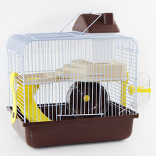 【养鼠套餐一应俱全】憨憨宠 仓鼠笼仓鼠笼子仓鼠宠物用品笼仓鼠房子金丝熊荷兰猪龙猫笼子仓鼠窝仓鼠玩具 大城堡颜色随机