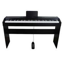 奇宝居 电钢琴88键重锤 立式家用成人学生考级数码电子钢琴 黑色（配耳机、转接头、琴罩！）