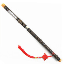 奇宝居 单插白铜两节笛子可拆紫竹笛子 CDEFG调笛子 D调