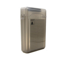 致浦 3.5英寸硬盘保护盒/防震保护套保护壳保护包收纳盒 灰色