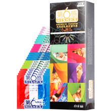 第六感 安全套/避孕套 第六感六感合一24只装