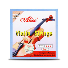Alice 爱丽丝ALICE小提琴弦 A703小提琴琴弦1弦e弦2弦3弦4弦 可选散买 【10根包邮】703-1弦