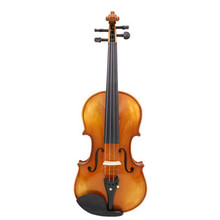 奇宝居 实木小提琴 初学演奏用小提琴 考级练习乐器 自然色亮光 1/8