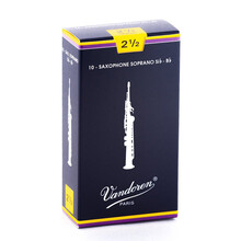 Vandoren弯德林法国传统降B高音萨克斯哨片蓝盒弯得林哨片整盒单片可选 2.5【整盒】