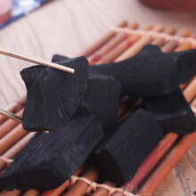 亦紫陶潮州橄榄炭煮茶碳 多种可选果木炭潮汕功夫茶炭 茶炉碳炉红泥炉碳 龙眼炭500g