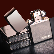 zippo煤油防风打火机黑冰150ZL 七夕情人节礼物经典镜面商务质感打火机 150ZL单机不含油