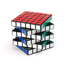 圣手高阶魔方六至十五阶全系列正阶魔方礼盒装魔方彩色松紧可调手感成人益智减压 圣手六阶黑色