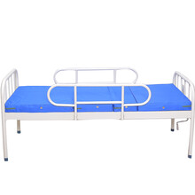 护理床家用病床老人医疗床养老院医院医用床 套餐二喷塑双摇床+6公分床垫+铁护栏