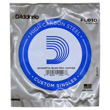 美产达达里奥民谣木吉他弦 电吉他通用琴弦单弦 1弦 2弦 单一弦010