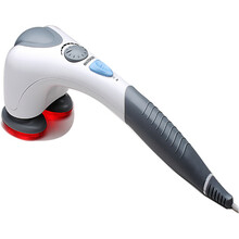 倍达康 大力王电双头震动按摩器全身穴位腰部腿部背部肩部按摩捶加热振动按摩棒敲打经络锤手持式大功率臀部