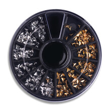 R·S NAIL美甲饰品钻饰金属铆钉小米粒合金贴片指甲贴亮片 007