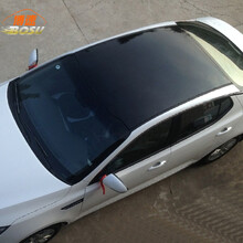 猛速 汽车仿全景天窗膜 黑亮车顶膜 三层带导气槽车顶改色膜 防水防嗮防护贴膜 改装13.5X2米 别克英朗XT