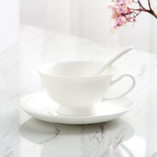 瓷秀源（cixiuyuan） 创意欧式咖啡杯 套装骨瓷茶具 英式陶瓷杯子红茶杯水杯 金箔杯碟