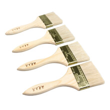 威克（vico） WK82230 毛刷油漆刷子木柄刷子扫灰刷油刷排笔刷4支装