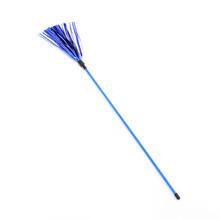 华元猫咪玩具逗猫棒 逗猫幼猫玩具 木质手工逗猫棒老鼠猫玩具猫猫用品 响纸逗猫棒(天蓝)