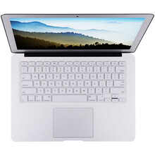 倍晶适用macboook苹果笔记本mac电脑pro13英寸air13.3键盘膜PS快捷功能保护贴膜 单色透光苹果银键盘膜 MacBook 11Air11.6英寸