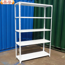 奥誉货架家用仓储仓库角钢货架超市库房金属置物架储藏折叠拆卸金属架子加厚 加厚90*40*180=5层