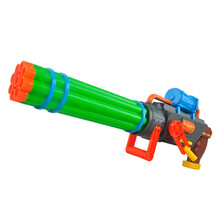 熊出没（Boonie  Bears)声光玩具枪套装 光头强电锯 帽子 男孩玩具电动枪软弹枪熊出没玩具 机关炮MG221