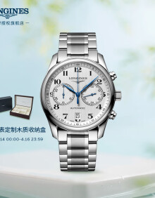 浪琴（LONGINES）瑞士手表 名匠系列 机械钢带男表 L26294786 